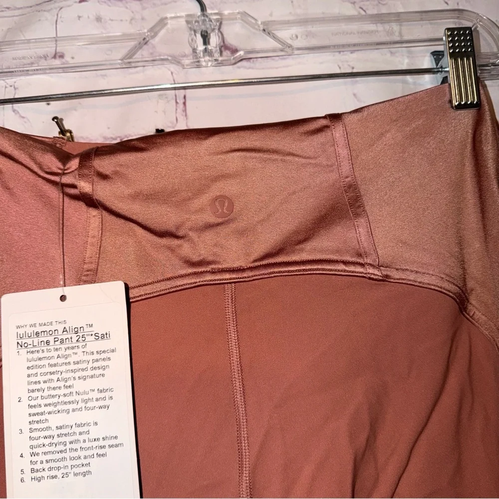 NWT Lululemon Align No Line High-Rise Pant 25